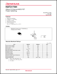 Click here to download HAT2170H Datasheet