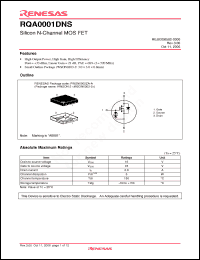 Click here to download RQA0001DNSTR-E Datasheet