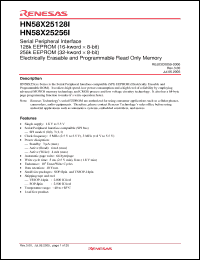 Click here to download HN58X25128I Datasheet