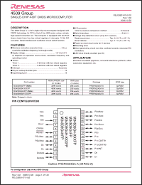 Click here to download M34509G4H-XXXFP Datasheet
