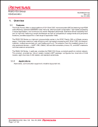 Click here to download R5F64534LFD Datasheet