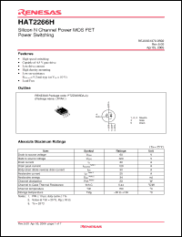 Click here to download HAT2266H-EL-E Datasheet