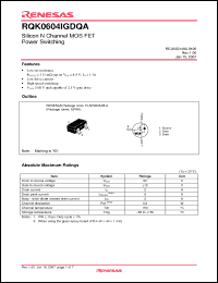 Click here to download RQK0604IGDQA Datasheet