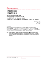 Click here to download HN58X2516FPIE Datasheet