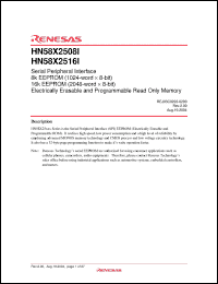 Click here to download HN58X2508TIE Datasheet