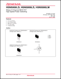 Click here to download H5N5006LD Datasheet