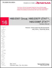 Click here to download H8S-2357 Datasheet