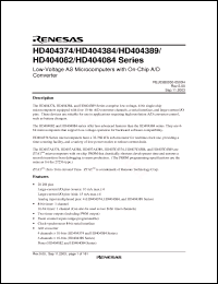 Click here to download HD40A4374H Datasheet