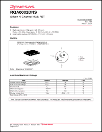 Click here to download RQA0002DNSTB-E Datasheet