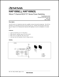 Click here to download HAF1009S Datasheet