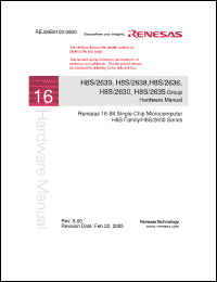Click here to download H8S-2639 Datasheet