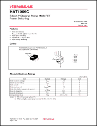 Click here to download HAT1069C-EL-E Datasheet