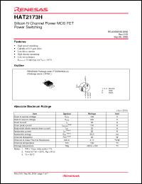 Click here to download HAT2173H-EL-E Datasheet