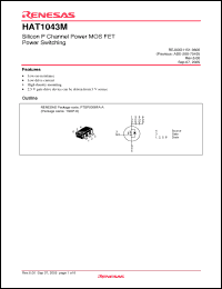 Click here to download HAT1043M-EL-E Datasheet