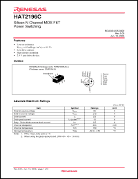 Click here to download HAT2196C Datasheet