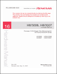 Click here to download H8-3006 Datasheet