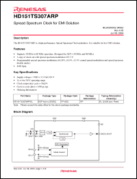 Click here to download HD151TS307ARPEL Datasheet