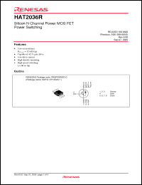 Click here to download HAT2036R-EL-E Datasheet