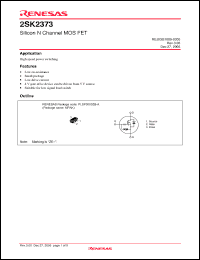 Click here to download 2SK2373ZE-TL-E Datasheet
