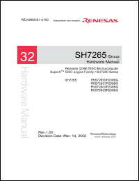 Click here to download SH7265 Datasheet