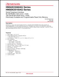 Click here to download HN58X2516FPIAG Datasheet