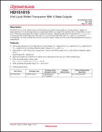 Click here to download HD151015TEL Datasheet