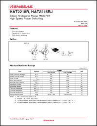 Click here to download HAT2215RJ Datasheet