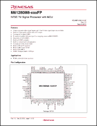 Click here to download M61280M8-XXXFP Datasheet