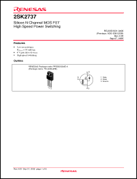 Click here to download 2SK2737-E Datasheet