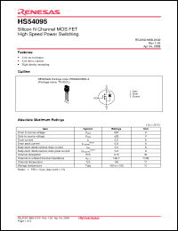 Click here to download HS54095 Datasheet