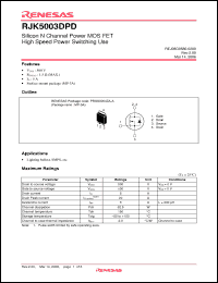 Click here to download RJK5003DPD-00-Q2 Datasheet