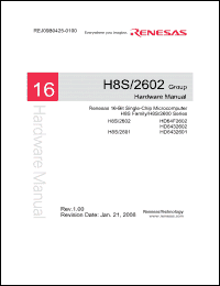 Click here to download HD6432601 Datasheet