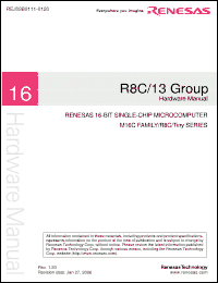 Click here to download R5F21133DFP Datasheet