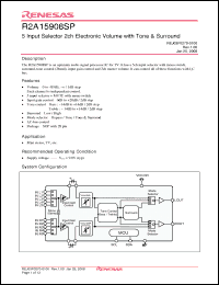 Click here to download R2A15908SP Datasheet