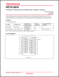 Click here to download HD74LS642FPEL Datasheet