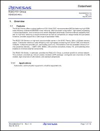 Click here to download R5F64514LFD Datasheet