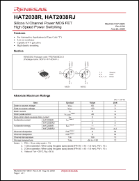 Click here to download HAT2038R-EL-E Datasheet