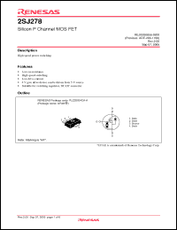 Click here to download 2SJ278MYTR-E Datasheet