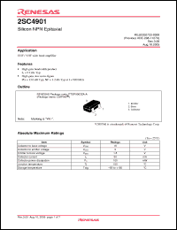 Click here to download 2SC4901YK-TL-E Datasheet