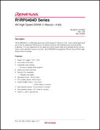 Click here to download R1RP0404D Datasheet