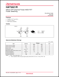 Click here to download HAT3021R Datasheet