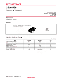 Click here to download 2SA1566JIETL-E Datasheet