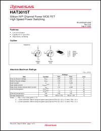 Click here to download HAT3015T Datasheet