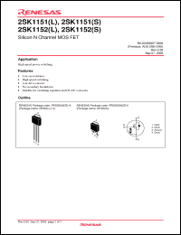 Click here to download 2SK1151L-E Datasheet