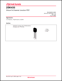 Click here to download 2SK435CTZ Datasheet