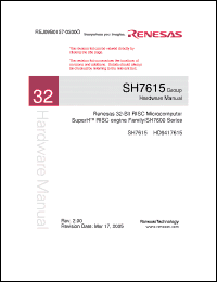 Click here to download HD6417615 Datasheet
