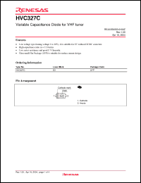 Click here to download HVC327C Datasheet