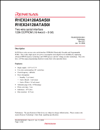 Click here to download R1EX24128ATAS0I Datasheet