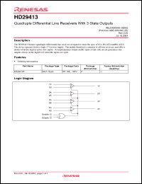 Click here to download HD29413 Datasheet