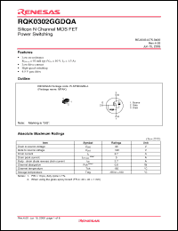 Click here to download RQK0302GGDQA Datasheet